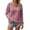 Pink, variant on Cmfcve Womens Hoodies Oversized Hooded Sweatshirt Casual Long Sleeve Drawstring Pullover Tops