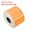 Fluorescent Orange, variant on Uxcell Rectangular Color Coding Labels Rectangle Colored Labels Sticker Moving Stickers Label Tag Black 5"x3"