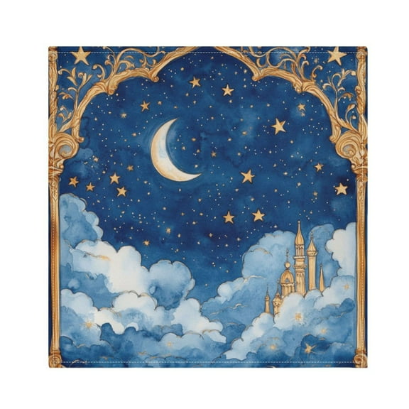 Qxltty Palace Of Fantasy Napkins 20×20in Perfect for Parties Dinners Weddings Cocktail Housewarming Cloth Napkins Set of 6