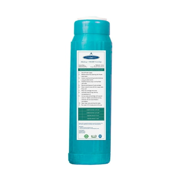 Alkalize/Ionizer, Mineralizer & Oxidation   SMART Filter Cartridge 2-7/8" x 9-3/4"
