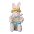 thumbnail image 4 of Figuras de conejo de Pascua Sunnimix arte Hecho a mano 10 cm x 28 cm, 4 of 8