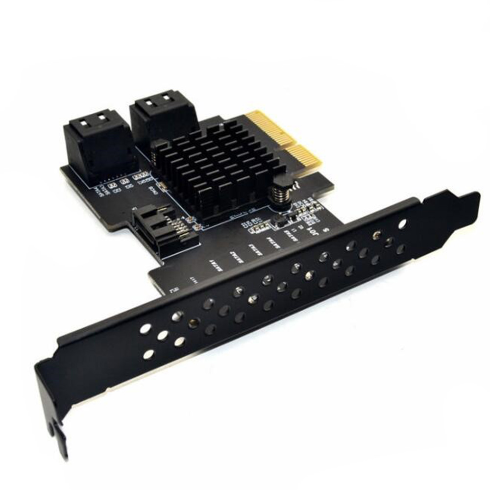 Benefischl Jms Chip Ports Sata To Pcie Expansion Card X Gen Pci Sata Adapter Sata