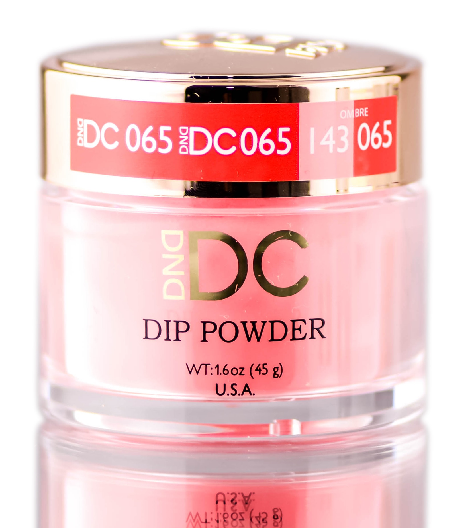 DND DC Reds & Orange DIP POWDER for Nails, Daisy Dipping Thai Chili