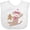 AA-White, variant on Inktastic Sock Monkey Gingerbread Boys or Girls Baby Bib
