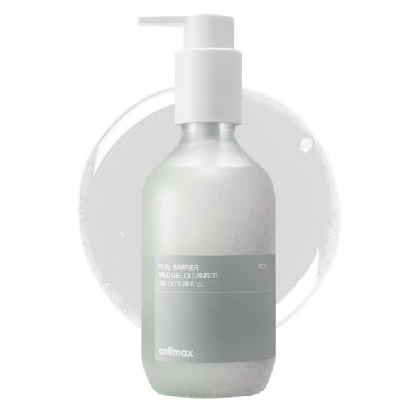 Gel suave Cleanser celimax de doble barrera, 200 ml con ceramida