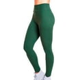 thumbnail image 6 of YUGYXL Womens High Waisted Seamless Workout Leggings Butt Lifting Gym Yoga Pants Booty Scrunch Vital Tummy Control Ruched Tights Army Green,S, 6 of 6
