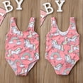thumbnail image 5 of Maillot de Bain pour Bébé Fille Unicorn Plage Natation Vêtements de Bain, 5 of 5