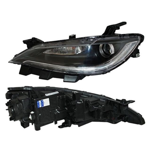 Faro Principal TYC 200 2015 A 2016 Chrysler Lado Conductor Negro