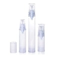 thumbnail image 2 of Botellas con bomba de loción Airless Wresty, 15 unidades, 15 ml, plástico transparente, 2 of 6