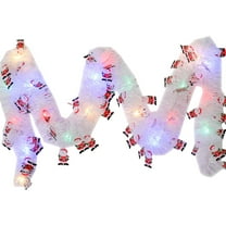 Btomtd 39.37" LED Copper Wire Ribbon with Ambient Lights for Christmas Tree Ornaments and Party Decorations String Ribbon Lights for Holiday Home Ambiance, Multicolor