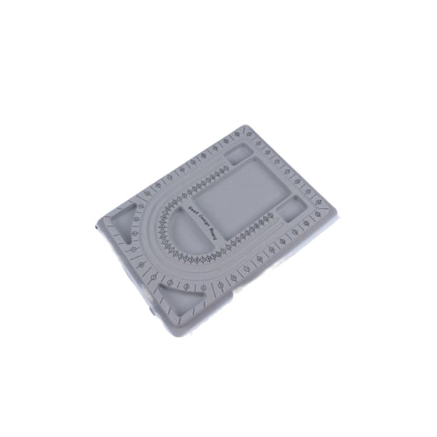 Guardurnaity Tablero de cuentas, bandeja para hacer joyas, organizador de cuentas de medición, artesano profesional, artesanía hecha a mano Ropa, zapatos y accesorios Miscelánea