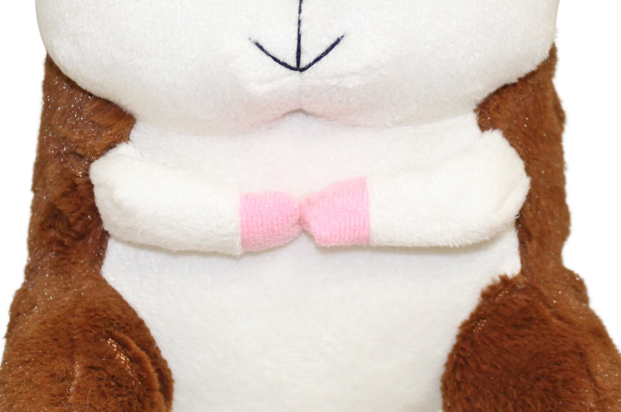 Plush Pal 9" Gerbil Hamster Soft & Fluffy Brown Stuffed Animal Toy