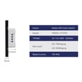 thumbnail image 2 of Interruptor Inteligente de Pared Matter WiFi con 6 Botones para APP., 2 of 10