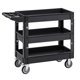 thumbnail image 1 of Carrito utilitario VEVOR de plástico de 3 niveles con capacidad de 250 kg con ruedas giratorias, 1 of 9