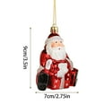 2pcs Christmas Ornament Christmas Tree Decorative Pendant Christmas