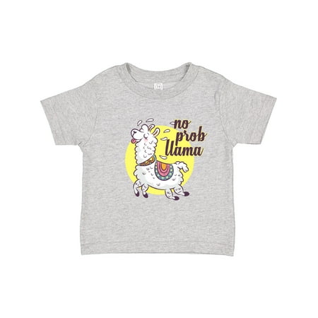 

Inktastic No Prob Llama Gift Toddler Boy or Toddler Girl T-Shirt