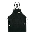 thumbnail image 1 of Guardurnaity Delantal de trabajo Cafeshop Traje Algodón Mano de obra Hogar Restaurante Servicio ajustable Traje Ropa de jardinero Cuerpo del baño Negro Guardurnaity CE015882-02, 1 of 6