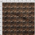 thumbnail image 4 of oneOone Rayon Orange Fabric Animal Craft Projects Decor Fabric Printed By The Yard 56 Inch Wide, 4 of 5