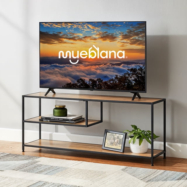 MUEBLANA | Estante Cairo | Organizador | Mueble para Sala | Mueble para tv | Librero Organizador Mueblana Cairo