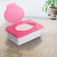 thumbnail image 5 of 2 Pcs Wipe Box, Compact Wipes Container, Moisturizing Wipes Container Organizer for Home Office Car 7.7x3x4.7", 5 of 6