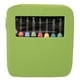 thumbnail image 3 of Juego de 9 ganchos de ganchillo de plástico con luz LED, mango ergonómico, Manual, herramientas para tejer (verde), 3 of 8