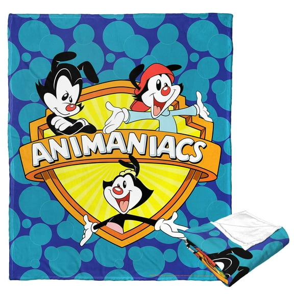 Animaniacs Logo Kids Silk Touch Throw Blanket