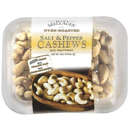 Mama Mellace's: Salt & Pepper Cashews, 9 oz