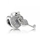 thumbnail image 1 of Madre de plata de ley 925 & Abalorios colgantes de corazones para hija, cuentas finas DIY compatibles con pulsera Pandora Original, joyería DIY para mujer Tan Jianjun unisex, 1 of 2