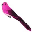 thumbnail image 2 of Artificial Small Decorative Foam Birds for Crafts Garden, with Clip Easy Attachment Tree or Standing, Pink, 2 of 8