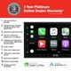 thumbnail image 2 of BOSS Audio Systems Elite Series BE950WCPA Reproductor multimedia inalámbrico Apple CarPlay Android Auto Car - Pantalla táctil capacitiva de 6,75 pulgadas, Bluetooth, sin DVD, 2 of 5