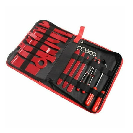 

22pcs/set Pouch DIY Door Panel Disassembling Car Audio Pry Trim Removal Tool Set
