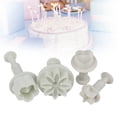 thumbnail image 4 of Molde de Decoración de Pasteles ANGGREK de Fondant Reutilizable Color Blanco, 4 of 8