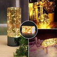 thumbnail image 5 of 12 PCS 2m LED String Lights 3V Luz amarilla cálida 0.03W Impermeable Flexible para fiestas Dormitorios Restaurantes Bodas, 5 of 5
