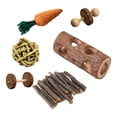 thumbnail image 2 of Juegos de juguetes de hámster de 6 uds., diente de molienda de , hámster, ejercicio, , juguetes para conejo, hurón, conejillo de , Yuyangstore Juguetes de hámster, 2 of 8