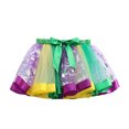 thumbnail image 3 of MEZZALL Toddler Kids Girls Dance Party Birthday Skirt Ballet Skirts Blinder Set Versatile Baby Wear, 3 of 4