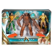 Aquaman Movie Action Figures 3-Pack with Aquaman, Orm, Brine King