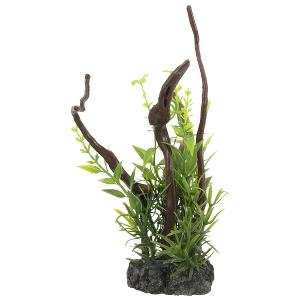 Plantas de acuario, modelo de raíz de árbol, decoraciones para peceras, paisajismo para acuarios, decoración de peceras