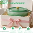 thumbnail image 5 of Ktaxon 7.5QT Enameled Cast Iron Dutch Oven with Upgraded Textured Handles, Oval Geometric Design, Oven Safe to 500°F, Sage Green, 5 of 13