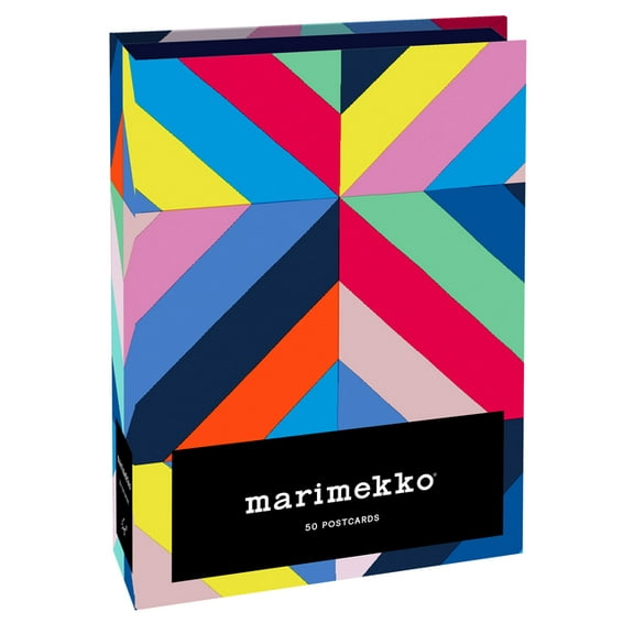 Marimekko x Chronicle Books: Marimekko: 50 Postcards : (Flat Cards Featuring Scandinavian Design, Colorful Lifestyle Floral Stationery Collection) (Postcard book or pack)