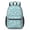 Unicorn and Cat Blue Pattern, variant on Unicorn and Rainbow Purple Pattern 17" Waterproof Oxford School Backpacks for Teens, S-Shape Padded Straps, for School, Travel, Hiking, Camping