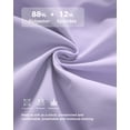 thumbnail image 4 of FITOP Women's High Waisted Running Shorts—Comfy Liner for Workout Athletic Gym Track Quick Dry,Purple,Size XL, 4 of 6