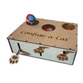thumbnail image 2 of Gato confuso de madera, juguete interactivo para gatos, juguete nuevo, juguete de madera para mascotas, juguete para nombrar DIY, 2 of 8