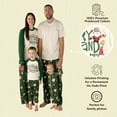 thumbnail image 6 of Lazy One Merry & Bright Matching Family Pajamas, Gnome Matching Christmas PJs For Family including Baby, Kids, Teens, Adults, 6 of 7