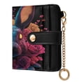 thumbnail image 2 of Small Wallet For Women Bifold Leather Pocket Coin Credit Card Holder With RFID Blocking Rabbit Head, 2 of 6