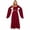 Black, variant on Renaissance Costume for Women, Medieval Floor-Length Dress with Flowing Batwing Sleeves, Solid Color Gown for Halloween Party and Stage Performance, Burgundy, Size L