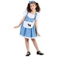 thumbnail image 1 of Bristol Novelty - Disfraz de niña de cuento para niña (Azul/Blanco), 1 of 2