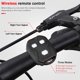 thumbnail image 4 of Luz trasera de bicicleta con señal de giro, luces LED de control remoto inalámbrico, luz trasera de bicicleta recargable impermeable, luces de seguridad con bocina de tweeter se adapta a cualquier bic, 4 of 5