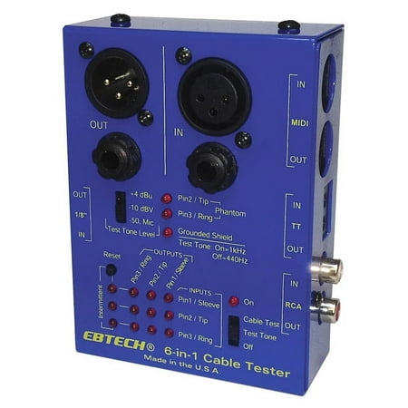 Ebtech 6-In-1 Cable Tester