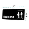 thumbnail image 3 of Alpine Industries 9 Po x 3 Po Toilettes Unisexes Signe 5-Pack, 3 of 3