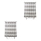thumbnail image 2 of Cortina de ducha de secado rápido Naiovety poliéster A prueba de agua no transparente Café Marfil A 180*180 CM 2Conjunto, 2 of 6